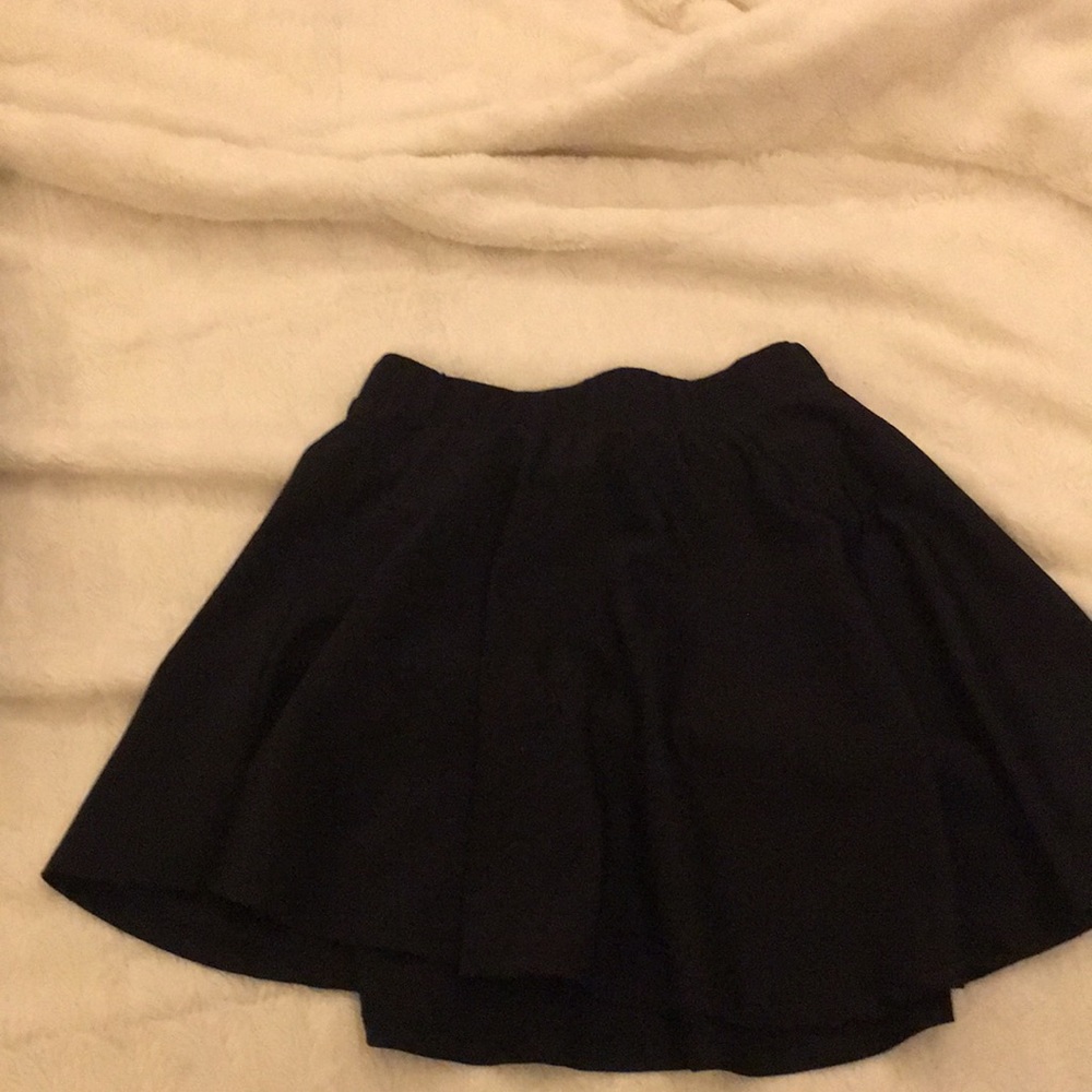 Spirit Halloween Black Skater/Circle Skirt Size XL